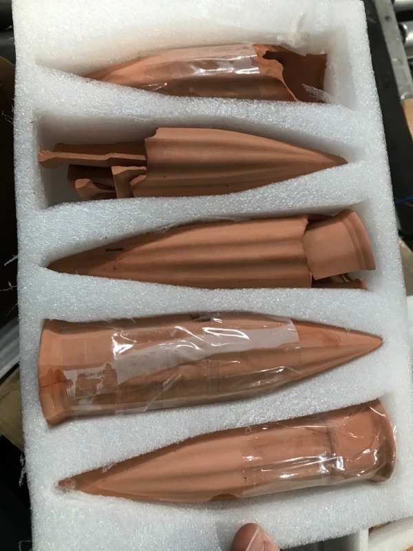 Photo 3 of (READ NOTES) Plant Self-Watering Stakes-15 Pack Terracotta Automatic Plant Waterer Devices Auto-Water Irrigation System for Indoor/Outdoor Plants