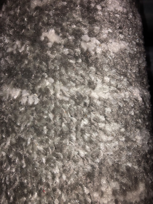 Photo 2 of (READ NOTES) MISC RUG | GREY/WHITE RUNNER 