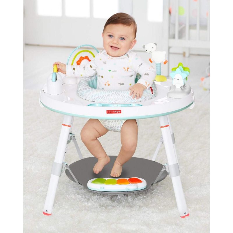 Photo 3 of (READ NOTES) Skip Hop Baby Activity Center: Interactive Play Center with 3-Stage Grow-with-Me Functionality, 4mo+, Silver Lining Cloud