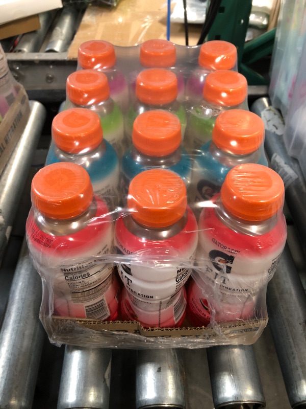 Photo 2 of (READ NOTES) Gatorade Fit Electrolyte Beverage, Healthy Real Hydration, New 2.0 4 Flavor Variety Pack, 16.9.oz Bottles (12 Pack)