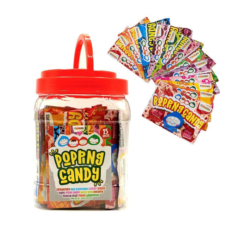 Photo 1 of *STOCK IMG AS REF* 4YOREELVES ORANGE POPPING CANDY 