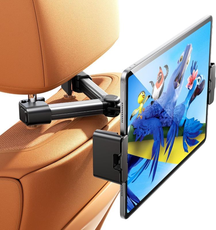 Photo 1 of 2 PACK GUSGU Tablet Holder for Car, Stable Ipad Car Holder for Backseat Headrest, Easy Install, Adjustable
