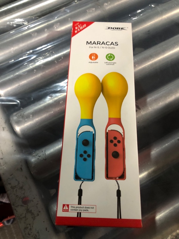 Photo 1 of Hand Grips for Switch/Switch OLED Controller, Samba Maracas Game Hand Grips for Samba de Amigo