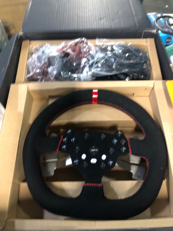 Photo 4 of **PARTS ONLY DOES NOT FUNCTION**
PC Steering Wheel PXN-V10 270/900°xbox steering wheel for PC (Windows 7/8/10 /11) 