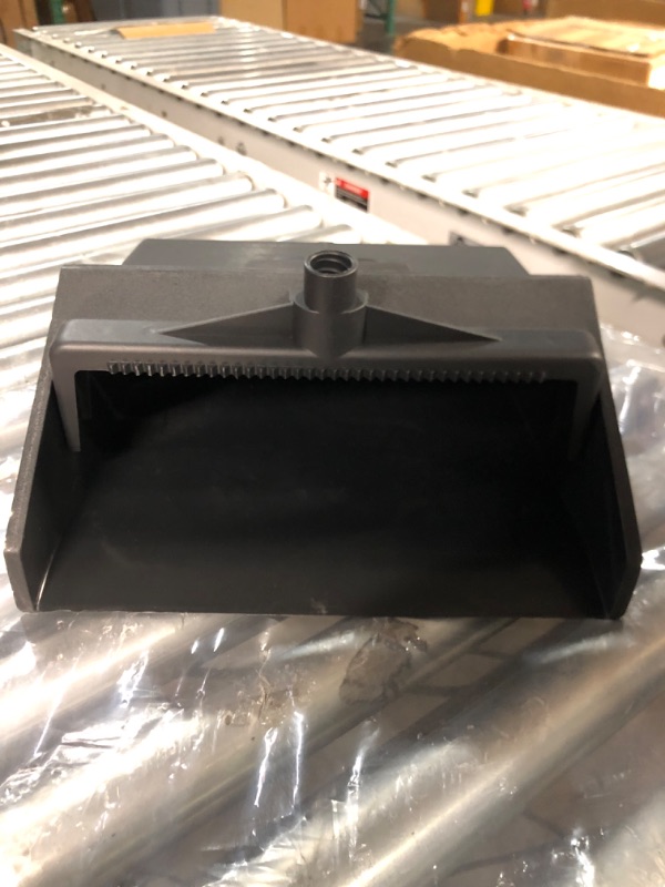 Photo 2 of *MISSING POLE* Carlisle FoodService Products Duo-Pan Upright Dust Pan with Serrated Yoke for Home, Restaurants, Kitchen, Lobby, And Office, Plastic, 30 Inches, Black