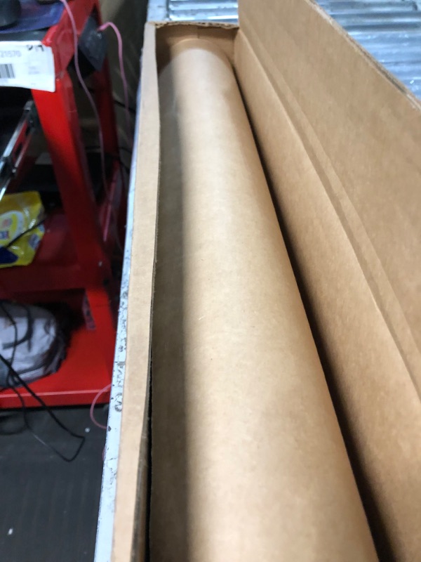 Photo 2 of IDL Packaging 24" x 150 feet (1800 inches) Brown Kraft Paper Roll, 50 lbs (Pack of 1) - Heavy-Duty Paper for Packing, Moving, Shipping, Crafts - 100% Recyclable Natural Kraft Wrapping Paper Thick (50 lb paper weight) 24" width Pack of 1