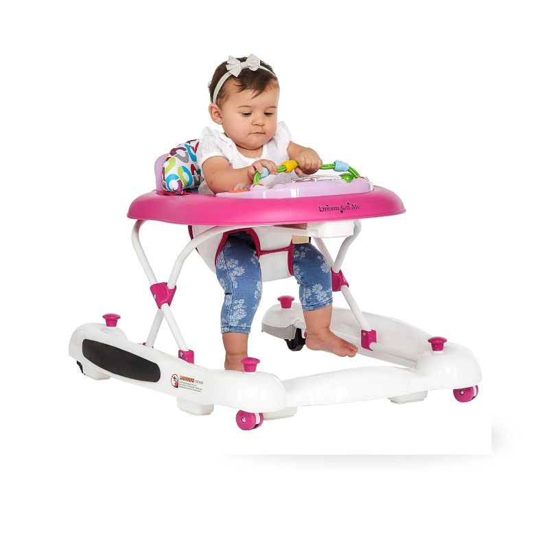 Photo 1 of *stock img as ref* Baby Walker and Rocker Pink