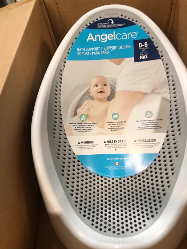 Photo 2 of Angelcare Baby Bath Support (Grey) | Ideal for Babies Less than 6 Months Old