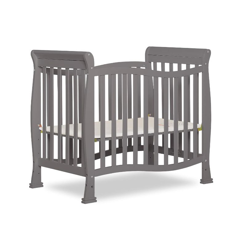 Photo 1 of *STOCK IMG AS REF* Dream On Me Violet 7-in-1 Convertible Life Style Crib Sparkling Dreams 2 in 1 Infant, Toddler / Greenguard Gold Environment Safe