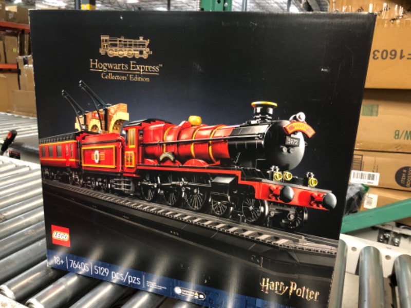 Photo 2 of **SEE NOTES/DAMAGED**FACTORY SEALED** 
LEGO Harry Potter Hogwarts Express 76405 Building Set for Adults (5,129 Pieces)