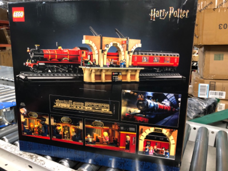 Photo 3 of **SEE NOTES/DAMAGED**FACTORY SEALED** 
LEGO Harry Potter Hogwarts Express 76405 Building Set for Adults (5,129 Pieces)