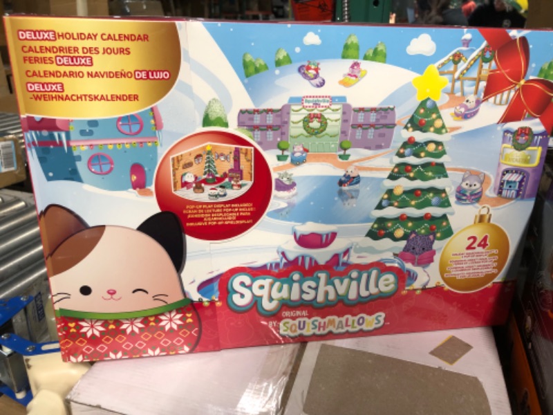 Photo 2 of *SLIGHT BOX CUT ON BOX * Squishville Holiday Calendar