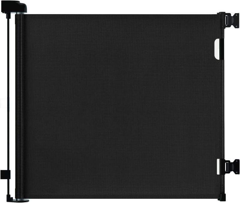 Photo 1 of *STOCK IMG AS REF* RETRACTABLE GATE BLACK 33" Tall,Extends up to 55" Wide