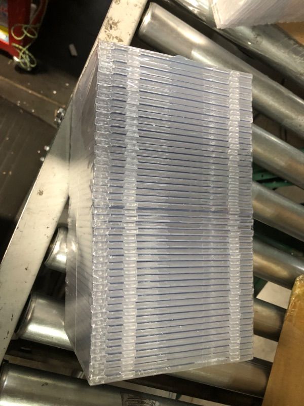 Photo 1 of Kanayu 50 Pcs Standard Plastic CD DVD Jewel Cases Clear
