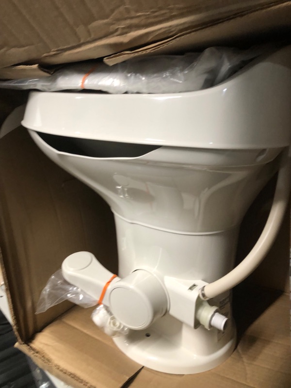 Photo 2 of Dometic 300 Series Standard Height Toilet, White Standard Height White