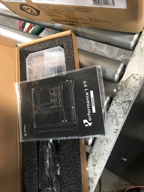 Photo 1 of Antec Performance 1 FT, Full Tower, RTX40 Fully Compatible, Temp Display, 4 x Storm T3 PWM Fans, Type-C, Dual TG Side Panels, Removable Top Bracket, High Airflow Mesh Front Panel, E-ATX PC Gaming Case