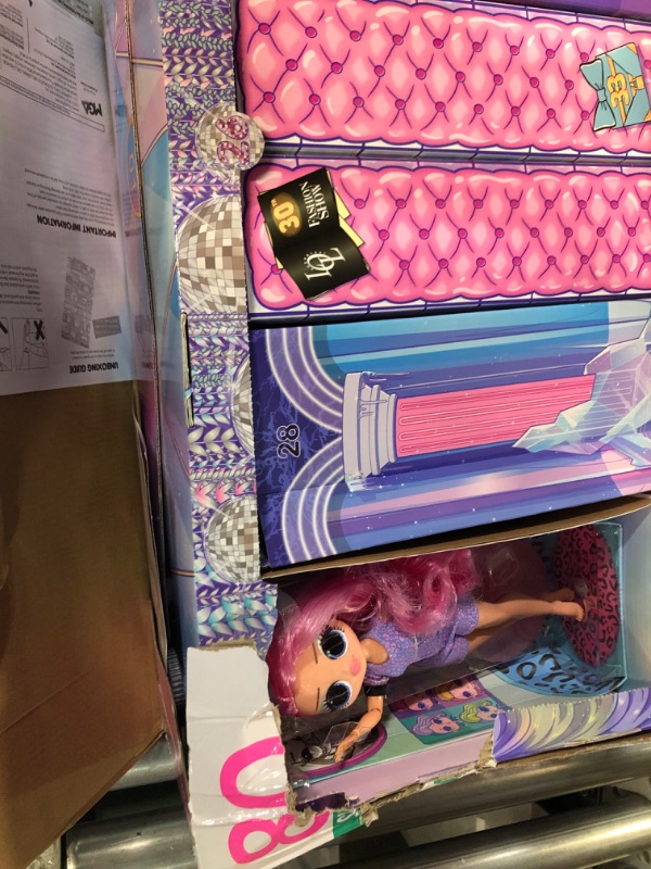 Photo 5 of LOL Surprise Fashion Show Mega Runway-12 Exclusive Dolls with 80 Surprises, 1500+ Mix & Match Looks, OMG Fashion Dolls & Collectible Dolls, Holiday Toy Playset, Great Gift for Kids Girls Ages 4 5 6+