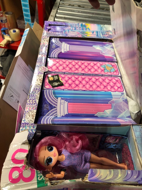 Photo 4 of LOL Surprise Fashion Show Mega Runway-12 Exclusive Dolls with 80 Surprises, 1500+ Mix & Match Looks, OMG Fashion Dolls & Collectible Dolls, Holiday Toy Playset, Great Gift for Kids Girls Ages 4 5 6+