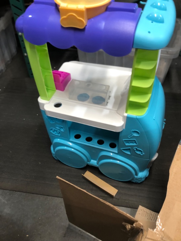 Photo 2 of ***READ NOTES***Play-Doh Kitchen Creations Ultimate Ice Cream Truck Toy Playset, Food Truck Toys for Kids, 27 Accessories, 12 Cans, Preschool Toys for 3 Year Old Girls & Boys and Up, Non-Toxic