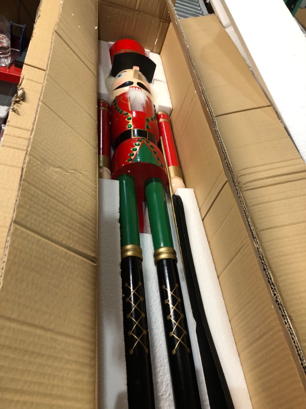 Photo 2 of *IMAGE REFERENCE*AMOR PRESENT Wooden Nutcracker