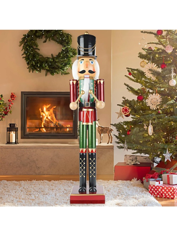 Photo 1 of *IMAGE REFERENCE*AMOR PRESENT Wooden Nutcracker