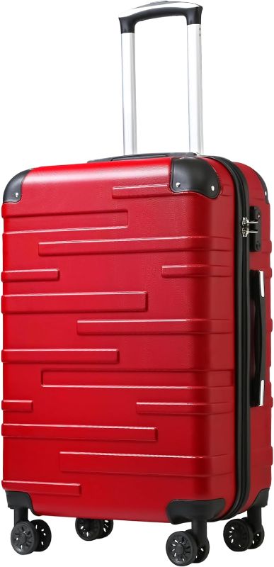 Photo 1 of  28in Coolife Luggage Suitcase Carry-on Hardside Travel Luggage TSA Lock Spinner Telescopic Handle
