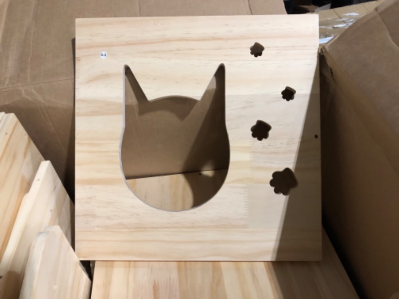 Photo 2 of **PARTS** *SEE CLERK NOTES* MIUZMORE Design for Baby Cat -Pine Cat Wall Frame for Climbing