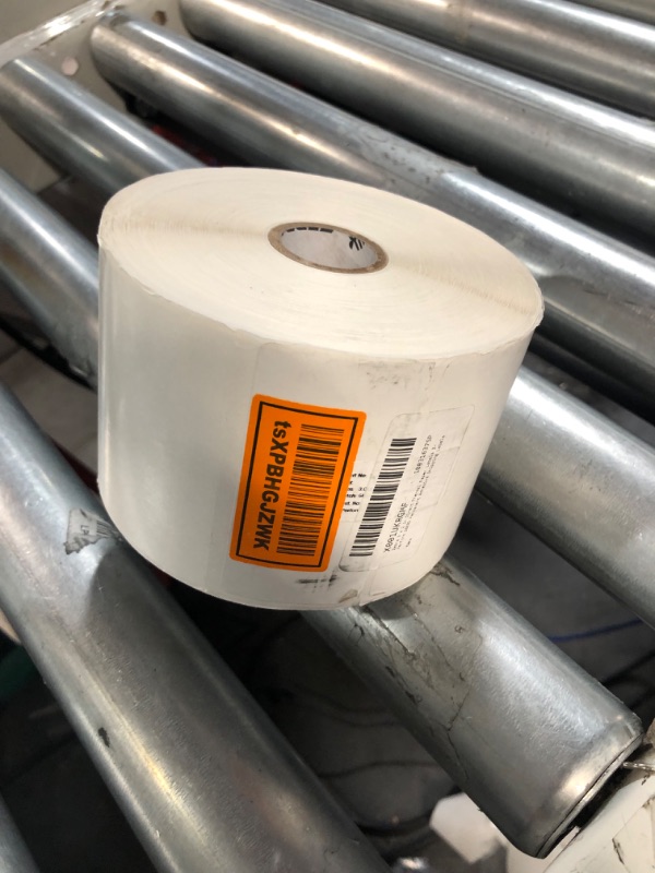 Photo 3 of Zebra 4 x 6 in Thermal Transfer Paper Labels Z-Perform 2000T Permanent Adhesive Shipping Labels 3 in Core 4 rolls 10031657SP