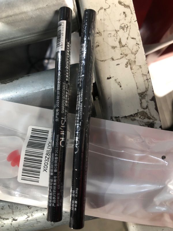 Photo 1 of 2 pack dark brown eyebrow pencil with 1 pack eyebrow tool