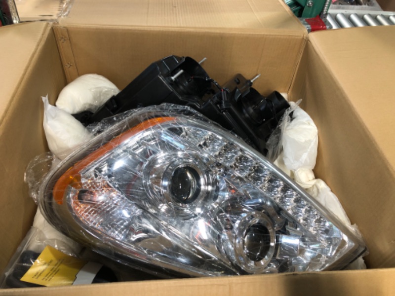 Photo 2 of Freightliner Cascadia LED Headlights Headlamps Fits 2007-2017, Pair Set, Left Driver and Right Passenger