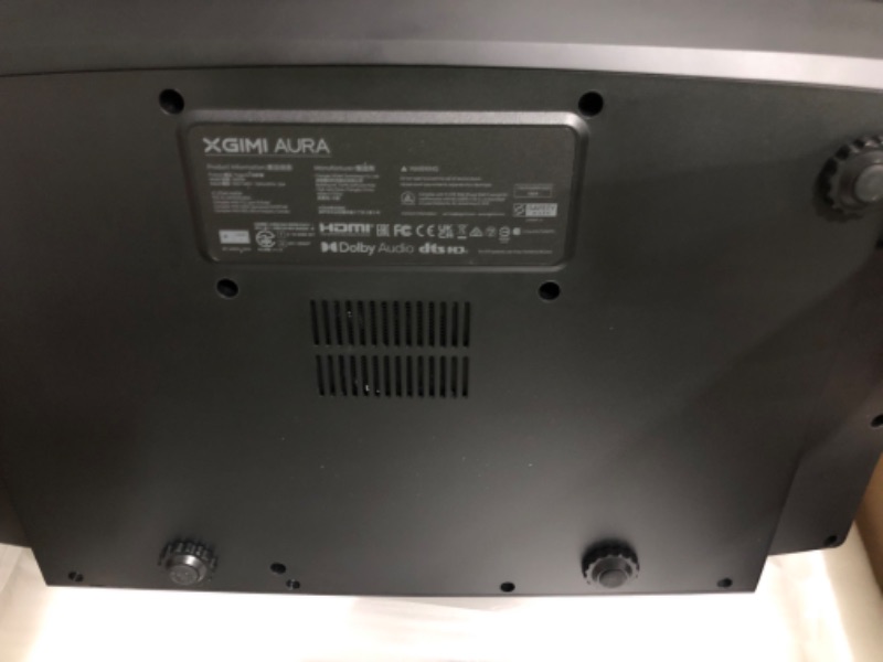 Photo 12 of **PARTS ONLY** **SEE CLERK NOTES** XGIMI Aura 4K UHD Ultra Short Throw Laser Projector