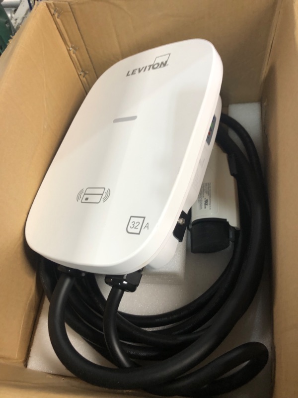 Photo 5 of Leviton EV320 Level 2 Electric Vehicle Charging Station, Hardwired, White