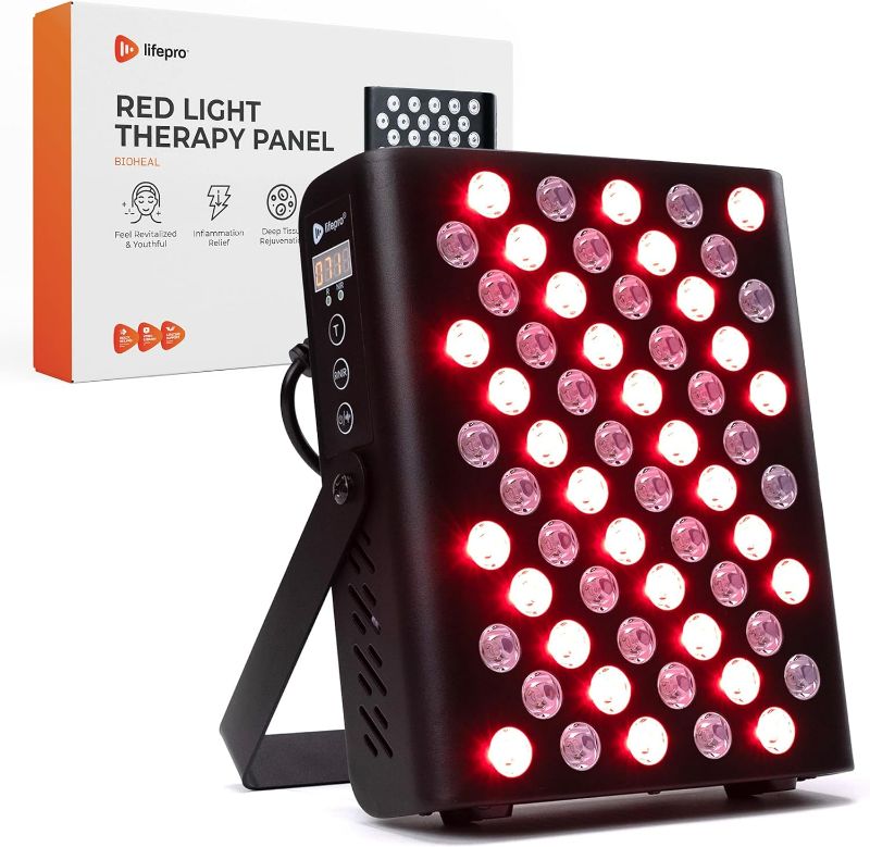 Photo 1 of LifePro Infrared Light Therapy Device - 660nm & 850nm Red & Invisible Near Red Light Therapy 