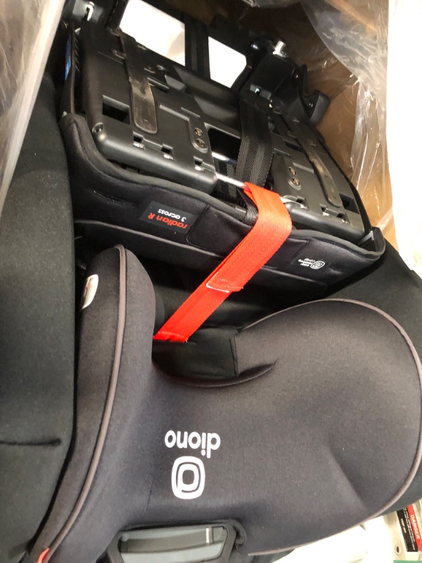 Photo 3 of Diono Radian 3R SafePlus, All-in-One Convertible Car Seat, Rear and Forward Facing, Black Jet