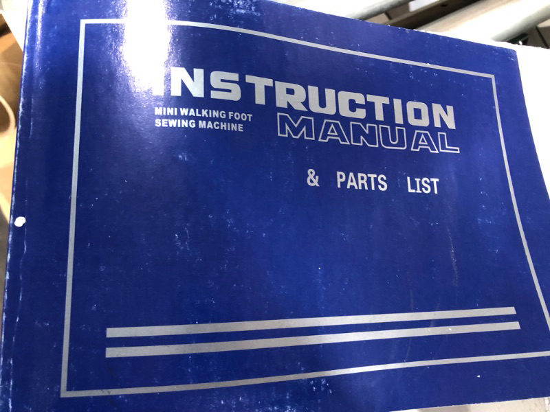 Photo 6 of **NONREFUNDABLE**FOR PARTS OR REPAIR**SEE NOTES**
YEQIN YQ-518 Portable Walking/Zigzag Foot Sewing Machine YQ-518 (without box)