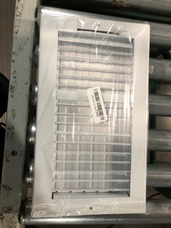 Photo 2 of  [Duct Opening Size] Steel Adjustable Air Supply Grille White 14x8