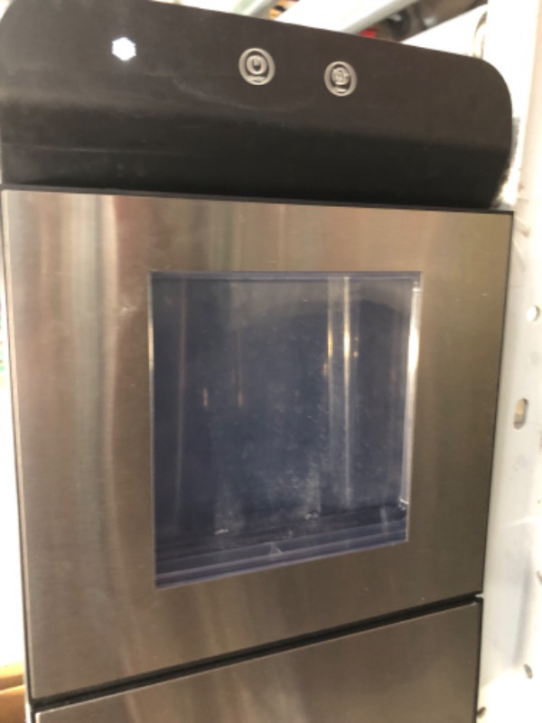 Photo 1 of ***NOT FUNCTIONAL - NONREFUNDABLE - FOR PARTS ONLY - SEE COMMENTS***
Gevi Household V2.0 Countertop Nugget Ice Maker | Self-Cleaning Pellet Ice Machine | Stainless Steel Housing |16.9''H 