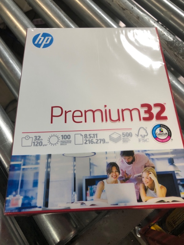 Photo 2 of HP Paper Printer | 8.5 x 11 Paper | Premium 32 lb | 1 Ream - 500 Sheets | 100 Bright | Made in USA - FSC Certified 