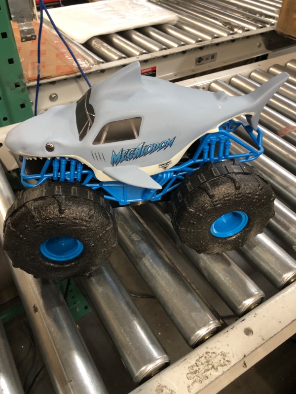 Photo 3 of **PARTS ONLY**
Monster Jam, Official Megalodon Storm All-Terrain Remote Control Monster Truck Toy Vehicle, 1:15 Scale All-terrain: 