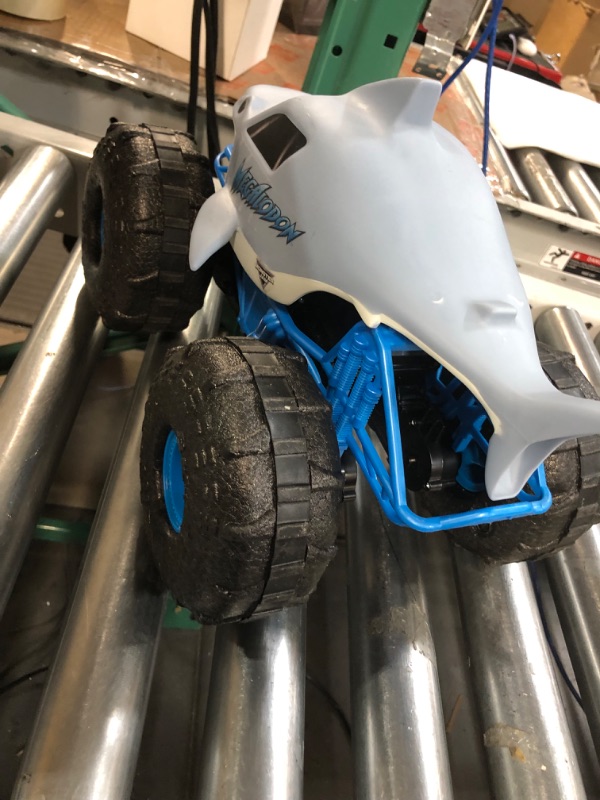 Photo 1 of **PARTS ONLY**
Monster Jam, Official Megalodon Storm All-Terrain Remote Control Monster Truck Toy Vehicle, 1:15 Scale All-terrain: 