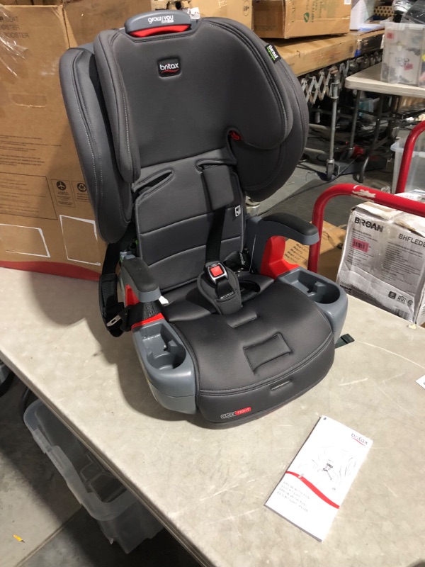 Photo 4 of ***USED - LIKELY MISSING PARTS - UNABLE TO VERIFY FUNCTIONALITY***
Britax Grow with You ClickTight Harness-2-Booster Car Seat, Cool N Dry - Cool Flow Moisture Wicking Fabric