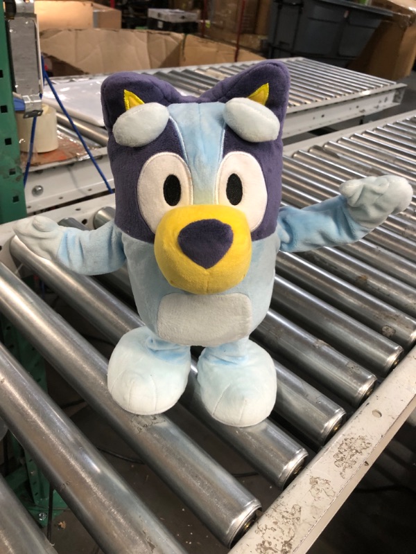 Photo 2 of Bluey Dance and Play 14" Animated Plush | Over 55 Phrases and Songs, Multicolor