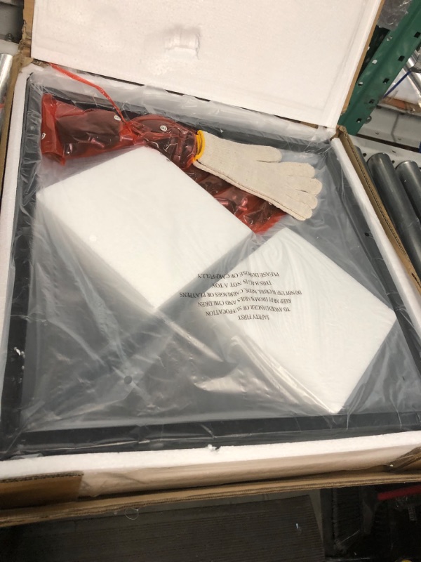 Photo 1 of Rustic End Table, 2-Tier Side Table with Adjustable Height Shelf, 19.7" x 19.7" x 24", 143 lb Weight Capacity