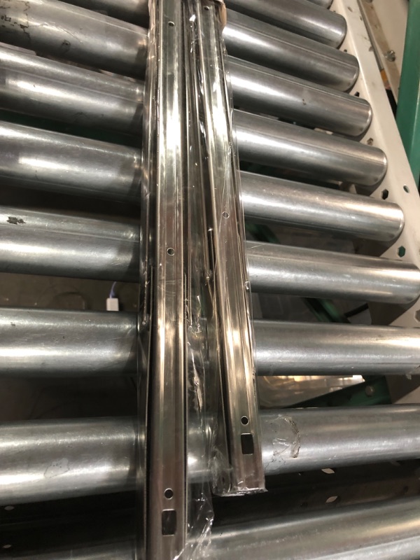 Photo 1 of Folding Shelf Brackets 22 inch 2 Pcs Max Load: 330 lb - Heavy Duty Stainless Steel DIY Wall Mounted Collapsible Shelf