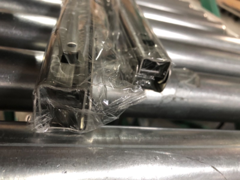 Photo 1 of Folding Shelf Brackets 22 inch 2 Pcs Max Load: 330 lb - Heavy Duty Stainless Steel DIY Wall Mounted Collapsible Shelf