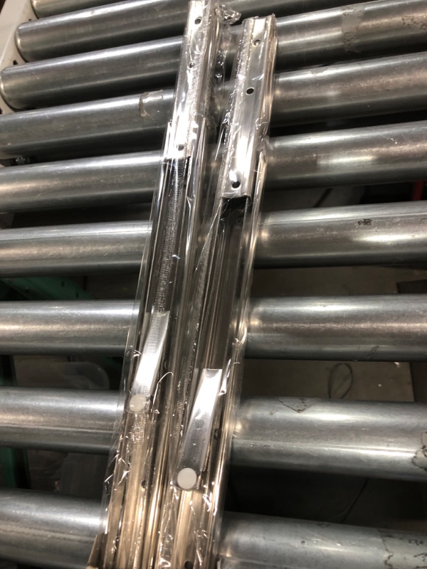 Photo 1 of Folding Shelf Brackets 22 inch 2 Pcs Max Load: 330 lb - Heavy Duty Stainless Steel DIY Wall Mounted Collapsible Shelf