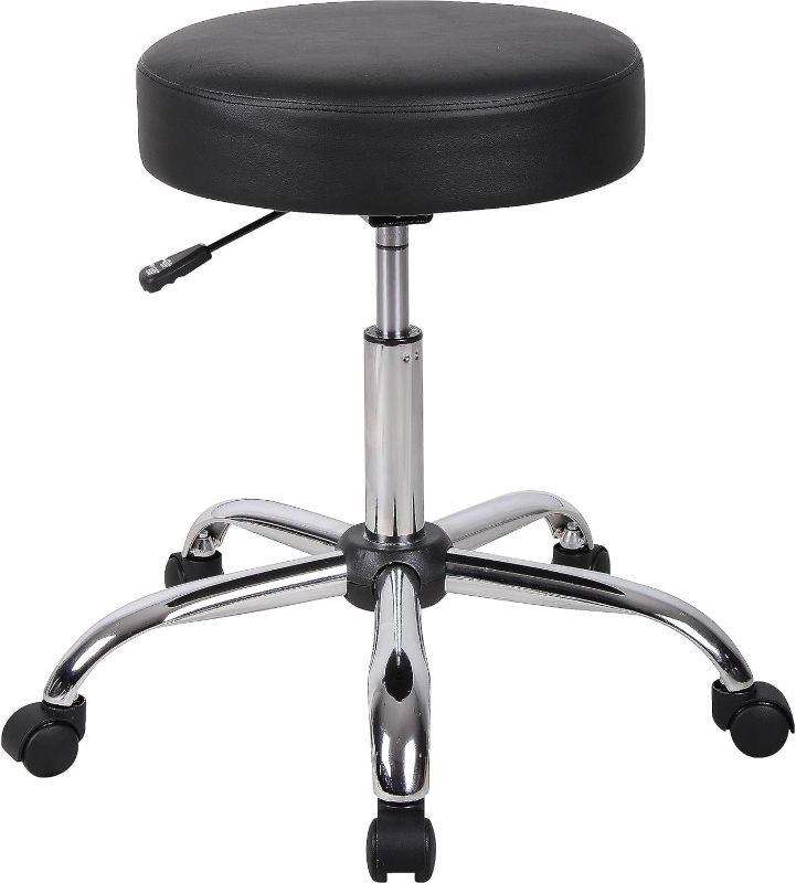 Photo 1 of **PARTS ONLY** Boss Office Products Be Well Medical Spa Stool in Black