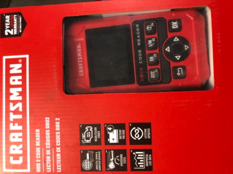 Photo 3 of (SEE NOTES) CRAFTSMAN CMMT77693 CRAFTSMAN Code Reader