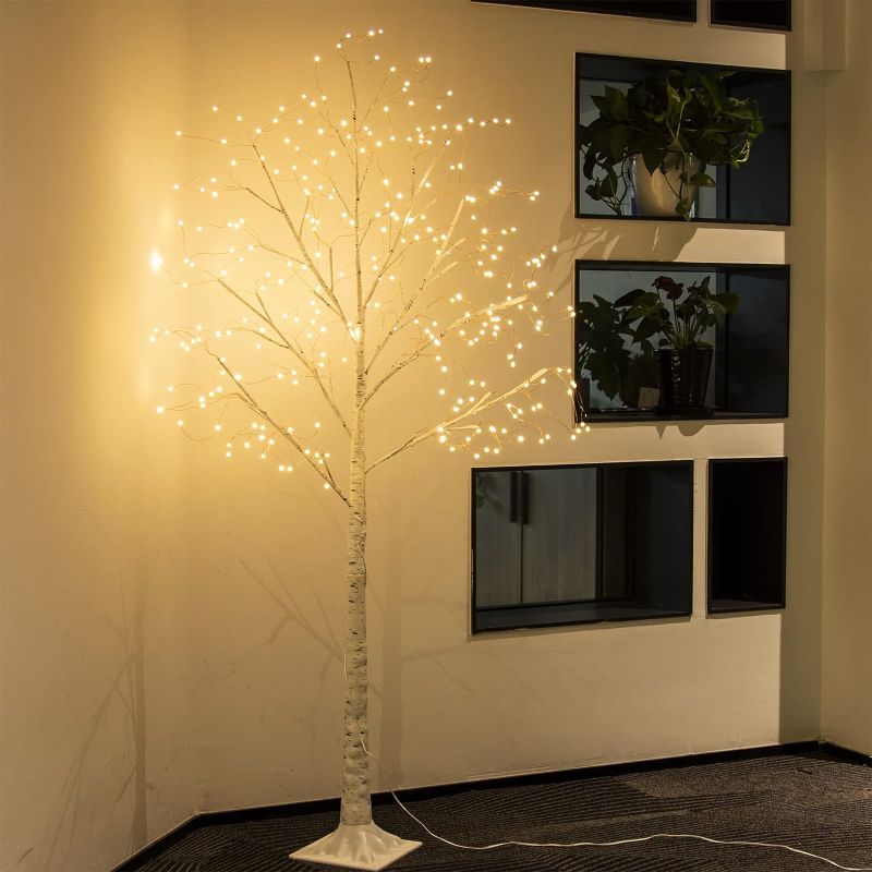 Photo 1 of * used * see images *
Vanthylit 4FT White Birch Tree with 288 LED Fairy Lights 