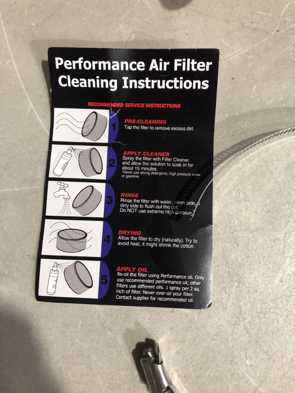 Photo 4 of * see all images * 
HPS Performance Air Filter 3" ID, 5" Element Length, 6.75" Overall Length